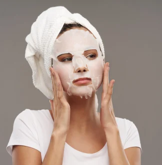 Maschera viso nutriente di stella cosmetici